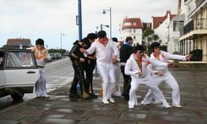Viva Porthcawl: one of world's biggest Elvis festivals hits Wales this weekend